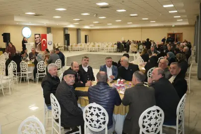 Bursa Yenişehir’de muhtarlarla dayanışma yemeği
