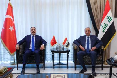 Dışişleri Bakanı Fidan, Irak Savunma Bakanı Abbasi ile görüştü