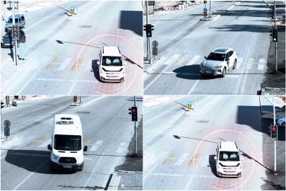 Gaziantep'te ters yön kullanan 639 sürücüye ceza kesildi