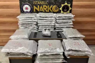 İstanbul’da narkotik operasyonu: 48 kilo skunk ele geçirildi