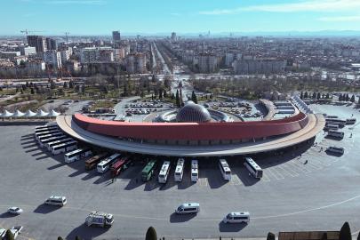 Konya otogarında HGS dönemi