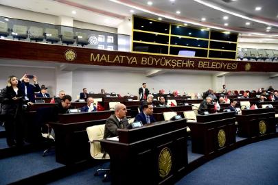 Malatya Büyükşehir Belediye Meclisi şubat ayı toplantısını gerçekleştirdi