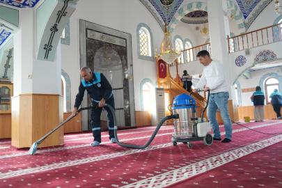 Malatya'da camiler ramazan ayına hazırlanıyor