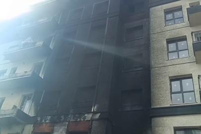 Malatya'da şantiyede çıkan yangın konutlara sıçradı