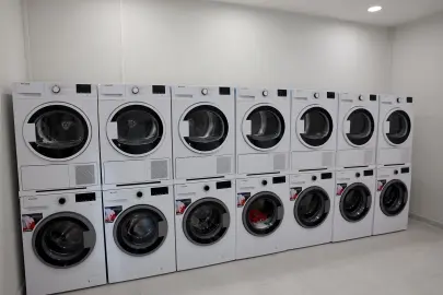 Sakarya'da öğrenci çamaşırhanesi hizmete girdi