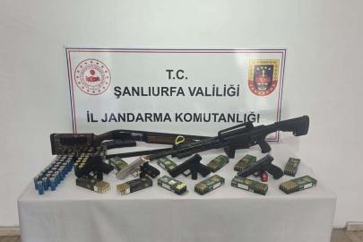 Şanlıurfa’da ruhsatsız silah operasyonu