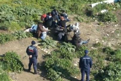 Balıkesir'de 28 düzensiz göçmen yakalandı