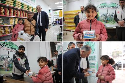 Biriktirdiği harçlığını Gazze'ye bağışladı