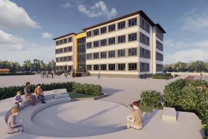 Bursa Kestel’de Musa Fırat Coştun Ortaokulu yeniden yapılıyor