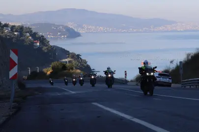 Bursa’da Jandarmadan motosiklet sürüş eğitimi tamamlandı