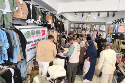 Dünya Yetimler Günü'nde Tarsus Umut Kervan'ından anlamlı yardım