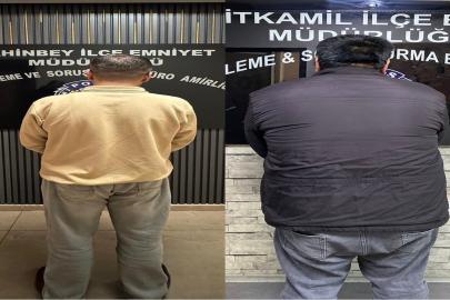 Gaziantep’te araması bulunan iki hükümlü yakalandı