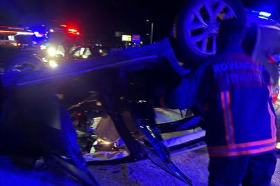 İki otomobil çarpıştı: 7 yaralı