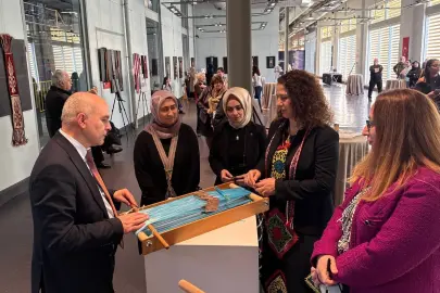 Kocaeli'de geleneksel motifler dokuma sanatıyla hayat buldu