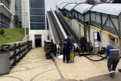 Kocaeli'de yürüyen merdivenlere kapsamlı bakım