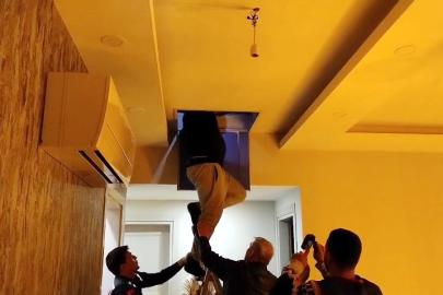 19 yıl hapisle aranan hükümlü saklandığı tavan arasında yakalandı