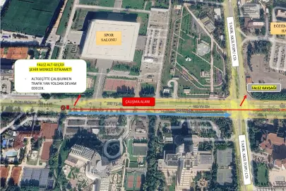 Antalya'da bu yol trafiğe kapatılacak