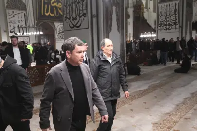 Başkan Erkan Aydın Bursa'da fetih duasına katıldı