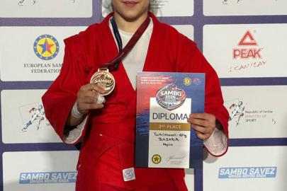 Burdurlu Ceylin Avrupa üçüncüsü