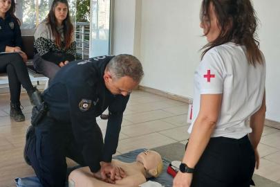 Datça'da 25 emniyet personeline acil durum eğitimi