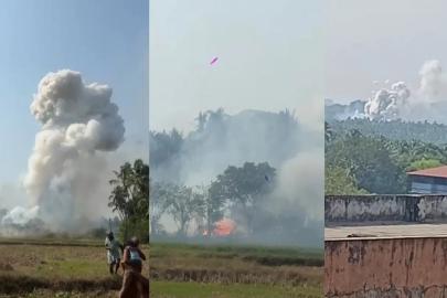 Hindistan'da havai fişek fabrikasında patlama: 13 ölü