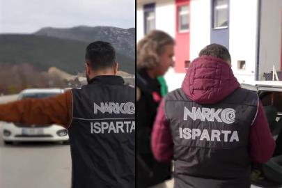 Isparta’da uyuşturucu operasyonlarında 33 şüpheliye işlem