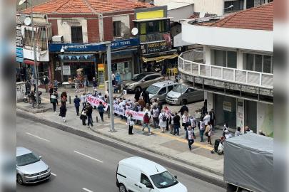 İzmir Emekliler Platformu Konak’ta eylemde
