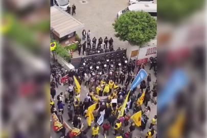 İzmir’de “eğitimde şiddete hayır” eylemi düzenlendi