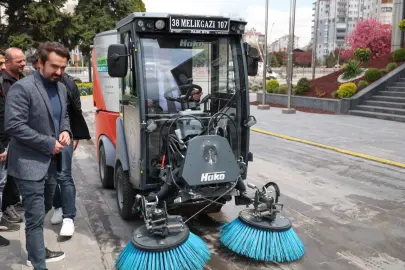 Kayseri Melikgazi ataç filosunu güçlendiriyor