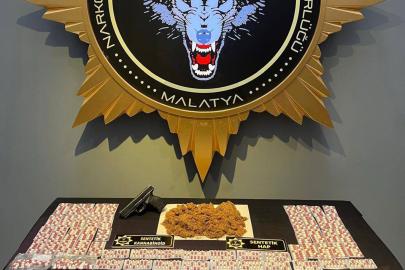 Malatya'da uyuşturucu operasyonu: 5 gözaltı