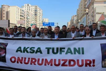 Mardin'de STK’lardan alıkonulan aktivistler nedeniyle siyonist rejime tepki