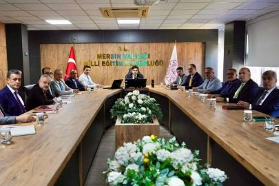 Mersin’de İl Milli Eğitim Müdürlüğü birim amirleri toplantısı yapıldı