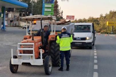 Mersin'de trafik denetimi gerçekleştirildi