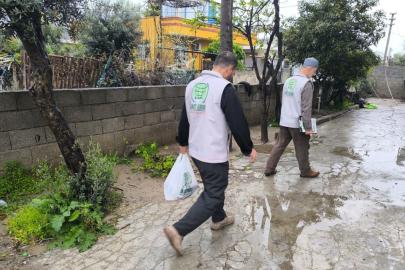 Tarsus Umut Kervan'ından ihtiyaç sahibi ailelere gıda yardımı