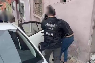 Uşak’ta uyuşturucu operasyonu: 5 kişi tutuklandı