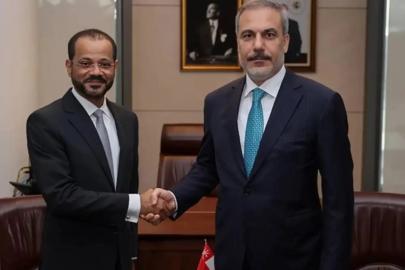Bakan Fidan, Ummanlı mevkidaşı Busaidi ile görüştü