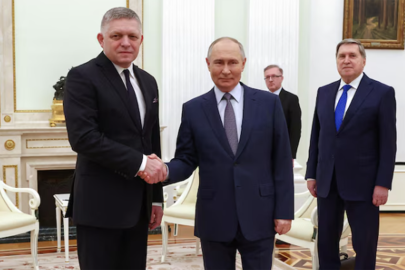 Putin, Slovakya Başbakanı Fico'yu Kremlin'de kabul etti