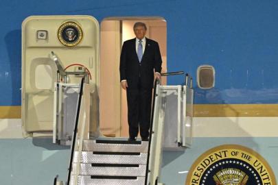 Trump, Pekin'e ulaştı
