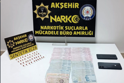 Akşehir’de narkotik denetiminde bir tutuklama