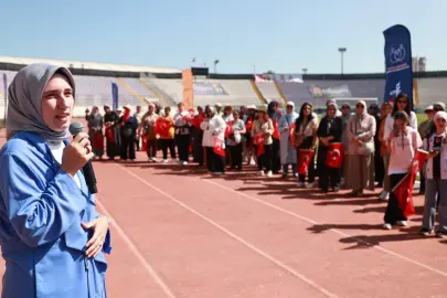 Gebzeli kadınlardan 'adım at, havan değişsin' etkinliği