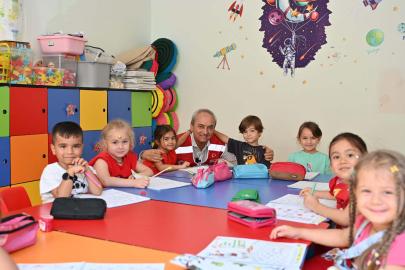 Kepez'in kreşlerinde mezuniyet heyecanı