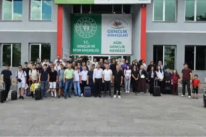 Ağrı Gençlik Merkezi'nden gençlere kamp yolculuğu