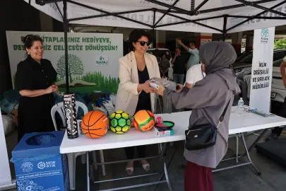Bursa Nilüfer’de atık kağıtları getiren hediye kazanıyor