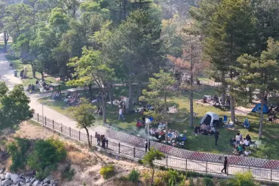 Sarımsaklı Barajı Mesire Alanı'na Kayserililerden tam not