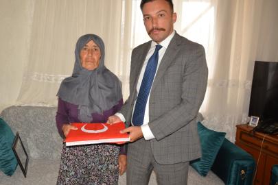 Başsavcıdan şehit annesine ziyaret