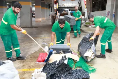 Bursa Osmangazi’de pazarlardan aylık 600 ton atık toplanıyor