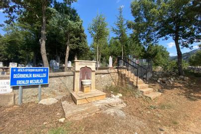 Büyükşehir’den Akseki mezarlıklarında kapsamlı çalışma