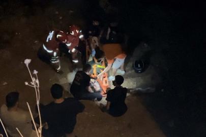 Fethiye’de 6 metrelik duvardan düşen 2 kişi yaralandı