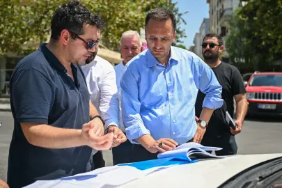 İzmir Bornova’nın merkezinde estetik dönüşüm başladı