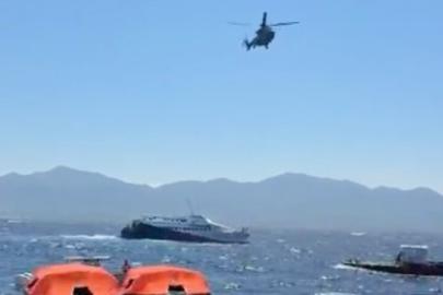 Kıbrıs'ta batan yolcu feribotundan kurtarıldı, yaşananları anlattı. "Gemi su alıyor diye söyledik"